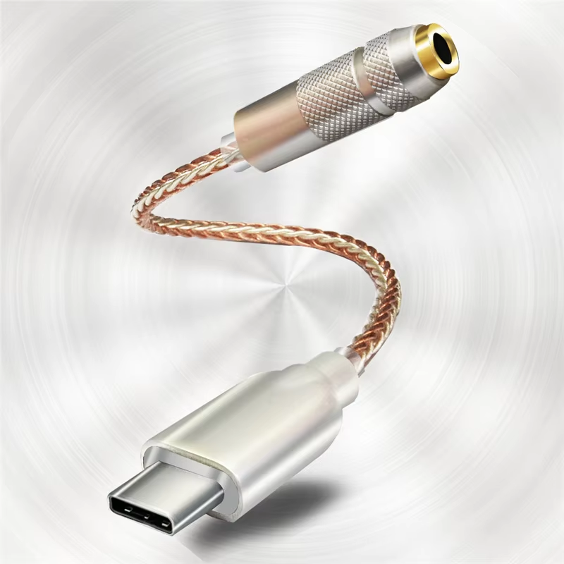 Usb Sound Card External - Аудиодекодер-усилитель Type-C на 3,5 мм HiFi