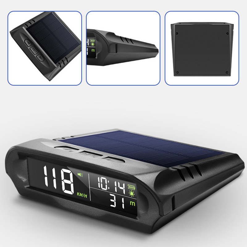 Electronics Gadgets Wholesale - Авто GPS-спидометр с солнечной зарядкой, проекционный