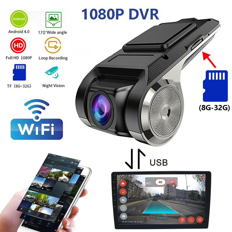 Usb Sound Card External - Автомобильный видеорегистратор HD USB + Wifi,