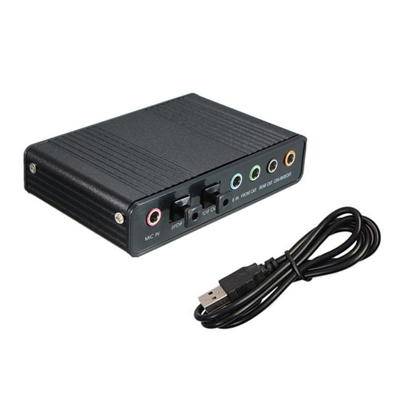 Оптическая звуковая карта USB  – обзор и цена Usb Sound Card External