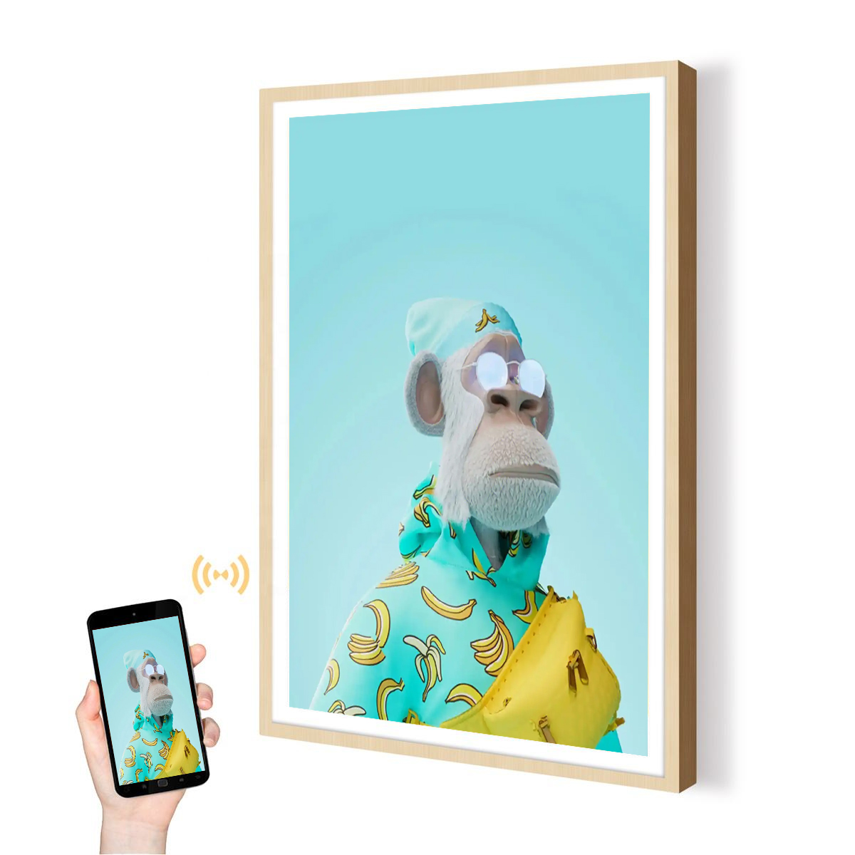 27-дюймовый смарт-дисплей для  – обзор и цена Digital Photo Frame Wifi
