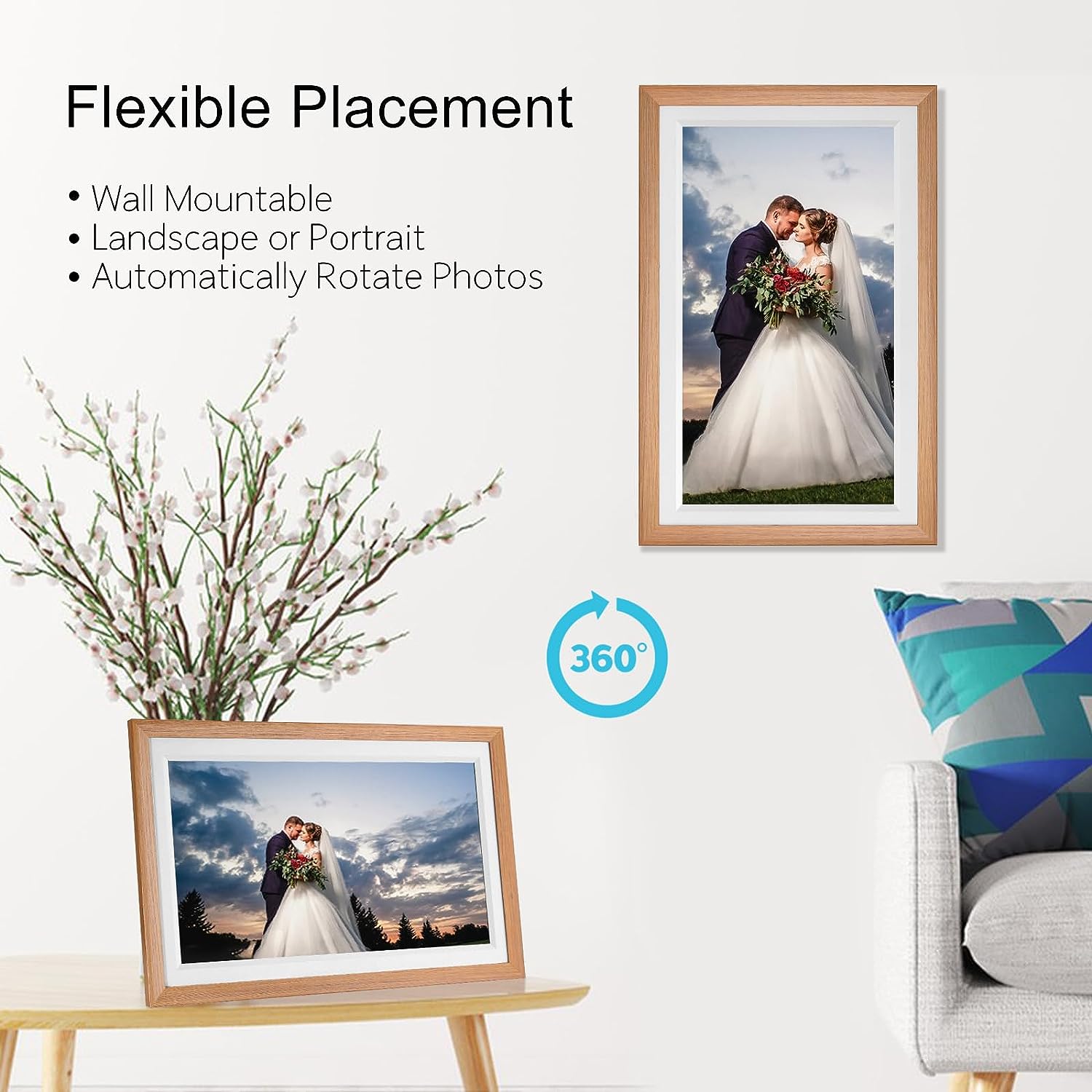 Цифровая фоторамка с умным бол – обзор и цена Digital Photo Frame Wifi