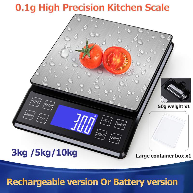 Цифровые кухонные весы 0,1 г,  – обзор и цена Kitchen Electronics Gadgets
