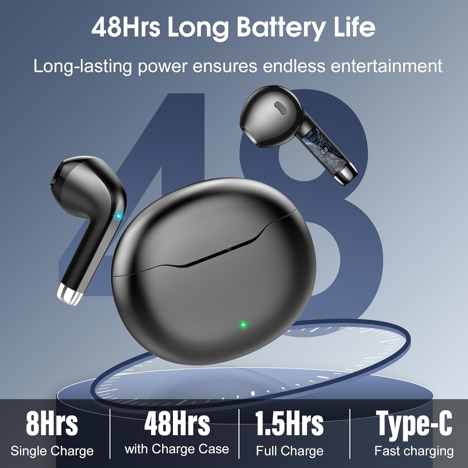 Беспроводные наушники T6 Bluet – обзор и цена Earbuds Anc Wireless