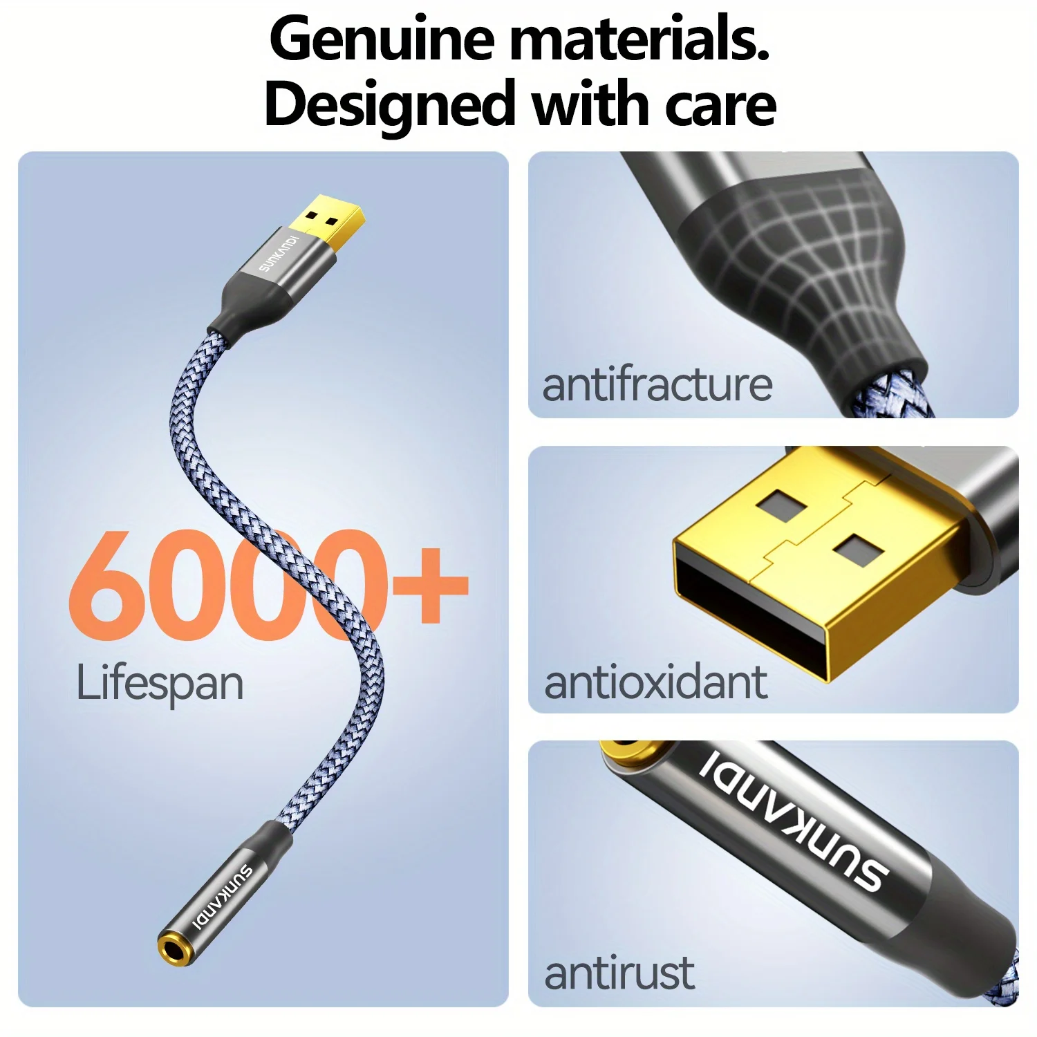 Адаптер SUNKANDI USB на аудиор – обзор и цена Usb Sound Card External
