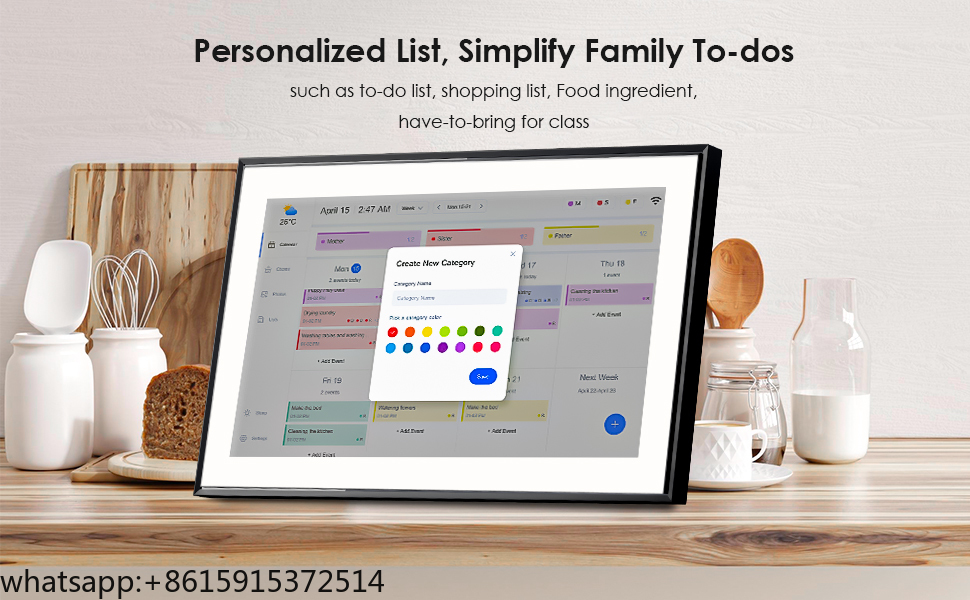 Цифровая фоторамка TCDSTARSmar – обзор и цена Digital Photo Frame Wifi